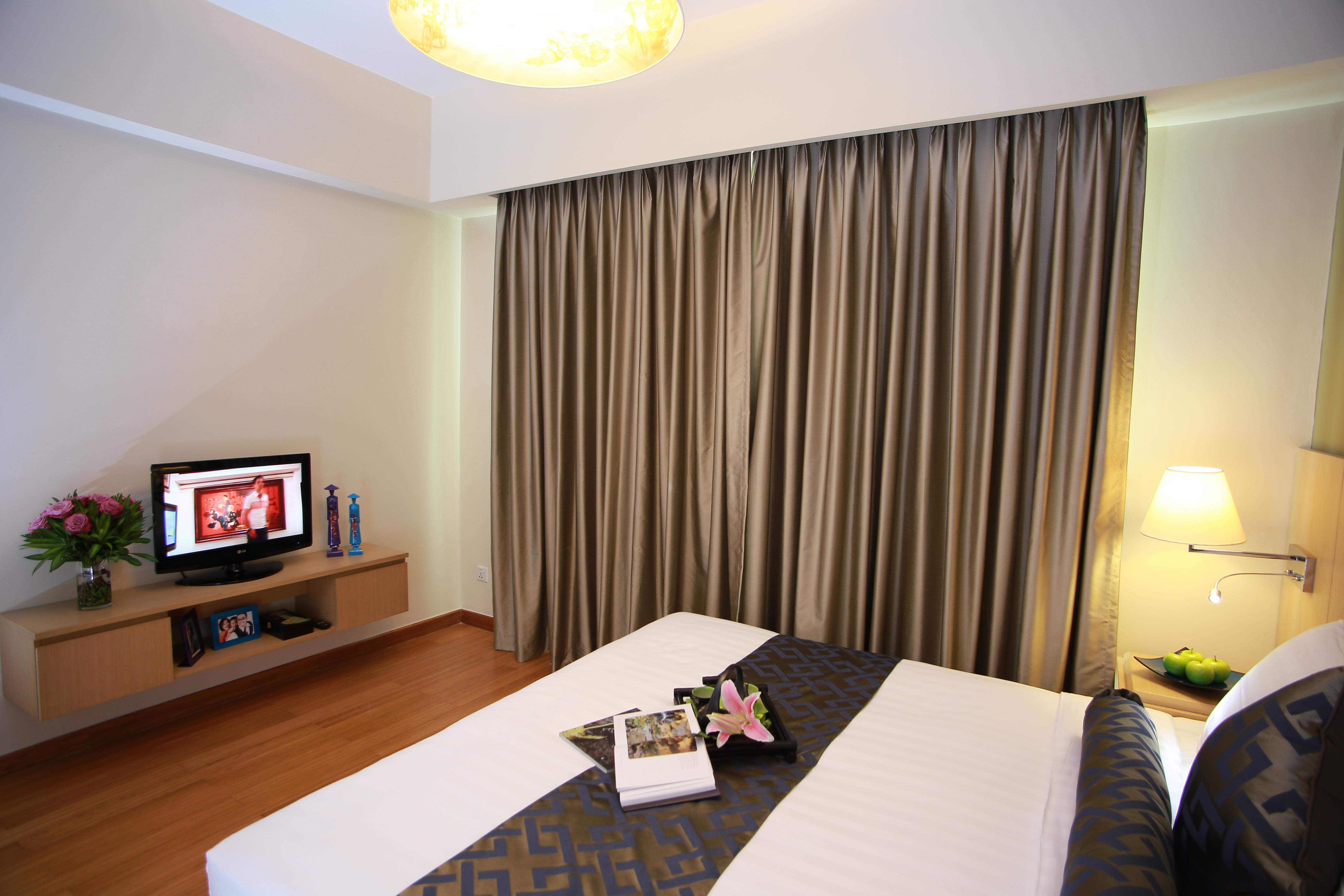 Somerset Hô Chi Minh-Ville Extérieur photo A bedroom at the hotel