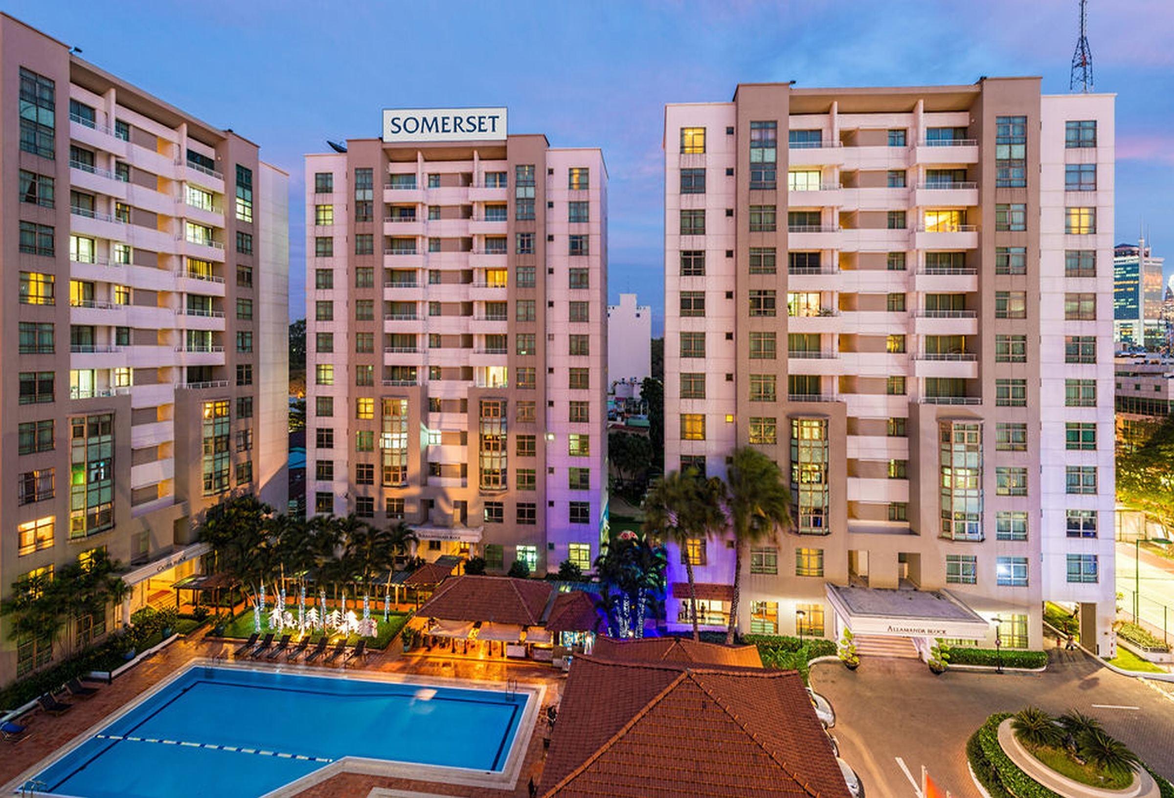 Somerset Hô Chi Minh-Ville Extérieur photo Somerset Residences